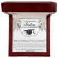 Sister Graduation Name Necklace - Love You This Much