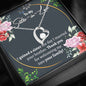 Sister-in-Law (Married Your Brother Wedding) Forever Love Necklace - Love You This Much