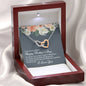 Sister (Mother's Day) Interlocking Hearts Necklace - Love You This Much