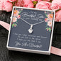 Sister (on Wedding Day) Alluring Beauty Necklace - Love You This Much