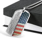 Son On Wedding Day Dog Tag Necklace Upgraded - Love You This Much