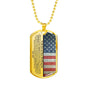 Son Wedding Day (Love Dad) Dog Tag Necklace - Love You This Much