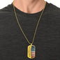 Son Wedding (Love Mom) Dog Tag Necklace - Love You This Much