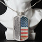 Son Wedding (Love Mom) Dog Tag Necklace - Love You This Much
