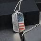 Son Wedding (Love Mom) Dog Tag Necklace - Love You This Much