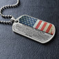 Son Wedding (Love Mom) Dog Tag Necklace - Love You This Much