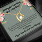 Sorry (Apology Gift) Forever Love Necklace - Love You This Much