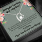 Sorry (Apology Gift) Forever Love Necklace - Love You This Much