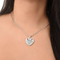 Soulmate Roses Heart Necklace - Love You This Much
