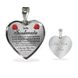 Soulmate Roses Heart Necklace - Love You This Much