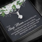 Stepmom Wedding Day Alluring Beauty Necklace - Love You This Much