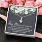 Stepmom Wedding Day Alluring Beauty Necklace - Love You This Much