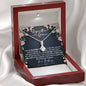 Stepmother of the Groom Alluring Beauty Necklace - Love You This Much