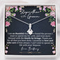 Stepmother of the Groom Alluring Beauty Necklace - Love You This Much