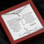 The Lords Prayer Cross Necklace - Love You This Much