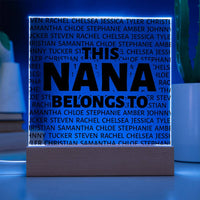 Thumbnail for This Nana Belongs to Square Acrylic - Love You This Much