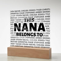 Thumbnail for This Nana Belongs to Square Acrylic - Love You This Much
