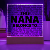 Thumbnail for This Nana Belongs to Square Acrylic - Love You This Much