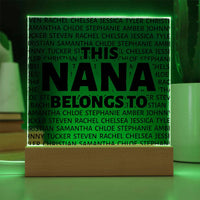 Thumbnail for This Nana Belongs to Square Acrylic - Love You This Much