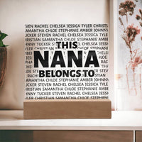 Thumbnail for This Nana Belongs to Square Acrylic - Love You This Much