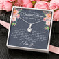 To My Bride (From Groom) Alluring Beauty Necklace - Love You This Much