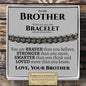 To My Brother (from Brother) Classic Cuban Bracelet - Love You This Much