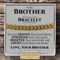 To My Brother (from Brother) Classic Cuban Bracelet - Love You This Much