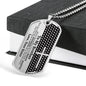 To My Brother (From Your Sister) Dog Tag Necklace - Love You This Much