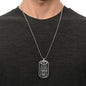 To My Daddy (Little Hand) Dog Tag Necklace - Love You This Much