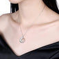 To My Future Wife Moon & Back Necklace - Love You This Much