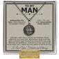 To My Man "Your Crown" Compass Necklace - Love You This Much