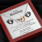 Tummy (Twins) Interlocking Hearts Necklace - Love You This Much