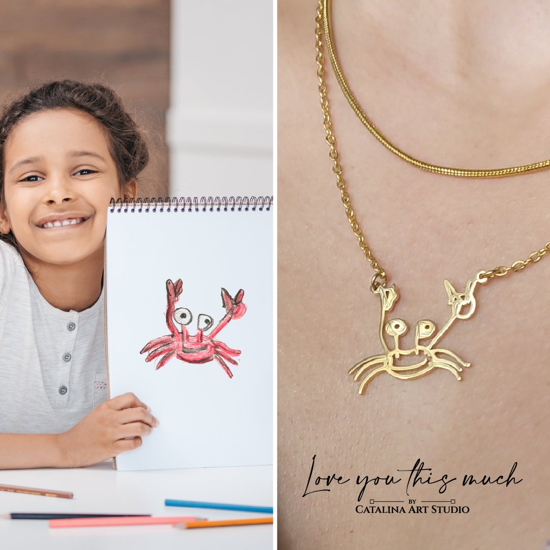 Turn Any Drawing Into Jewelry! - Love You This Much