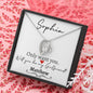 Will You be my girlfriend Forever Love Necklace - Love You This Much