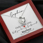 Will You be my girlfriend Forever Love Necklace - Love You This Much