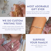 Thumbnail for Your Kids Drawing on Jewelry™ - Love You This Much