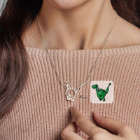 Thumbnail for Your Kids Drawing on Jewelry - Love You This Much